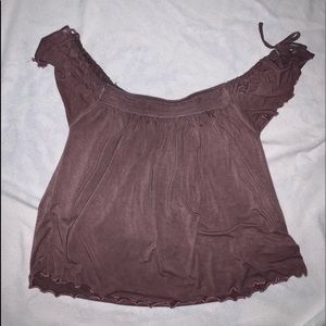 Soft and Sexy Off-the-Shoulder Shirt